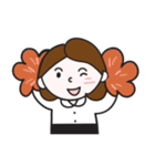 少年と少女の日常（個別スタンプ：1）