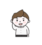 少年と少女の日常（個別スタンプ：10）