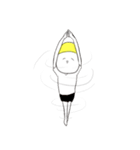 金髪きのこと愉快なうさぎさんのスタンプ（個別スタンプ：20）