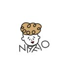 今日のパーマくん（個別スタンプ：6）