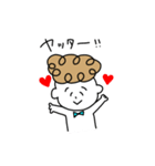 今日のパーマくん（個別スタンプ：16）
