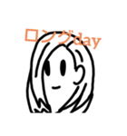 ヘアスタイル-DAY（個別スタンプ：3）