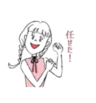 モリ―ガール（個別スタンプ：21）