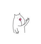 白い妖精 よしおくん（個別スタンプ：1）