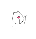 白い妖精 よしおくん（個別スタンプ：4）