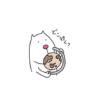 白い妖精 よしおくん（個別スタンプ：5）