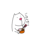 白い妖精 よしおくん（個別スタンプ：18）