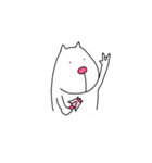 白い妖精 よしおくん（個別スタンプ：20）