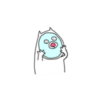 白い妖精 よしおくん（個別スタンプ：24）