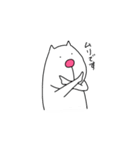 白い妖精 よしおくん（個別スタンプ：30）