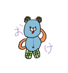 変顔クマ（個別スタンプ：1）