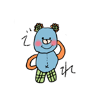 変顔クマ（個別スタンプ：3）