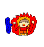 ふつうの男の子のスタンプ（個別スタンプ：7）