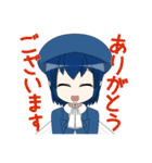 魚っ娘（さかなっこ）〜トビウオ編〜（個別スタンプ：2）
