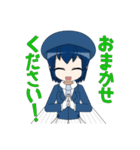 魚っ娘（さかなっこ）〜トビウオ編〜（個別スタンプ：5）