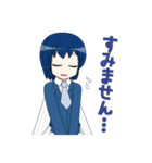 魚っ娘（さかなっこ）〜トビウオ編〜（個別スタンプ：6）