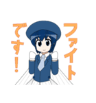魚っ娘（さかなっこ）〜トビウオ編〜（個別スタンプ：10）