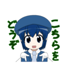魚っ娘（さかなっこ）〜トビウオ編〜（個別スタンプ：11）