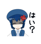 魚っ娘（さかなっこ）〜トビウオ編〜（個別スタンプ：12）