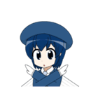 魚っ娘（さかなっこ）〜トビウオ編〜（個別スタンプ：18）