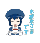 魚っ娘（さかなっこ）〜トビウオ編〜（個別スタンプ：20）