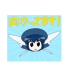 魚っ娘（さかなっこ）〜トビウオ編〜（個別スタンプ：23）