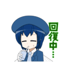 魚っ娘（さかなっこ）〜トビウオ編〜（個別スタンプ：25）