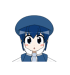 魚っ娘（さかなっこ）〜トビウオ編〜（個別スタンプ：27）