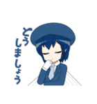 魚っ娘（さかなっこ）〜トビウオ編〜（個別スタンプ：29）
