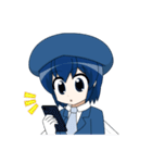 魚っ娘（さかなっこ）〜トビウオ編〜（個別スタンプ：34）
