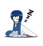 魚っ娘（さかなっこ）〜トビウオ編〜（個別スタンプ：35）