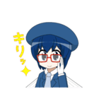 魚っ娘（さかなっこ）〜トビウオ編〜（個別スタンプ：40）