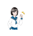 山野さんは基本敬語（個別スタンプ：8）