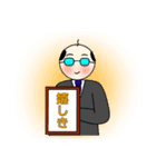 自己主張激しきおじさま（個別スタンプ：3）