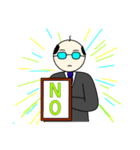 自己主張激しきおじさま（個別スタンプ：8）