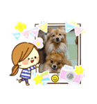 ポメラニアンファミリー♪（個別スタンプ：28）