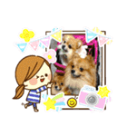 ポメラニアンファミリー♪（個別スタンプ：33）