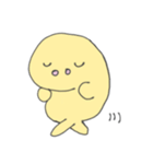 きいろいジュゴン（個別スタンプ：13）