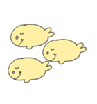 きいろいジュゴン（個別スタンプ：18）