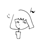 しろめ ちゃん（個別スタンプ：1）