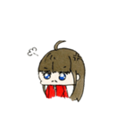 女の子の 日常会話（個別スタンプ：10）