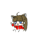 女の子の 日常会話（個別スタンプ：12）