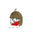 女の子の 日常会話（個別スタンプ：14）