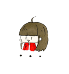 女の子の 日常会話（個別スタンプ：17）