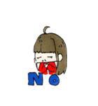 女の子の 日常会話（個別スタンプ：25）