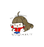 女の子の 日常会話（個別スタンプ：27）