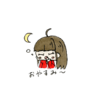 女の子の 日常会話（個別スタンプ：30）