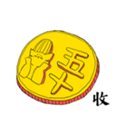 厭世ネコ - あつっ編（個別スタンプ：25）