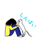 とある日の猫（個別スタンプ：19）