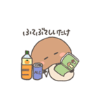 しいたけのスタンプ パステル（個別スタンプ：37）